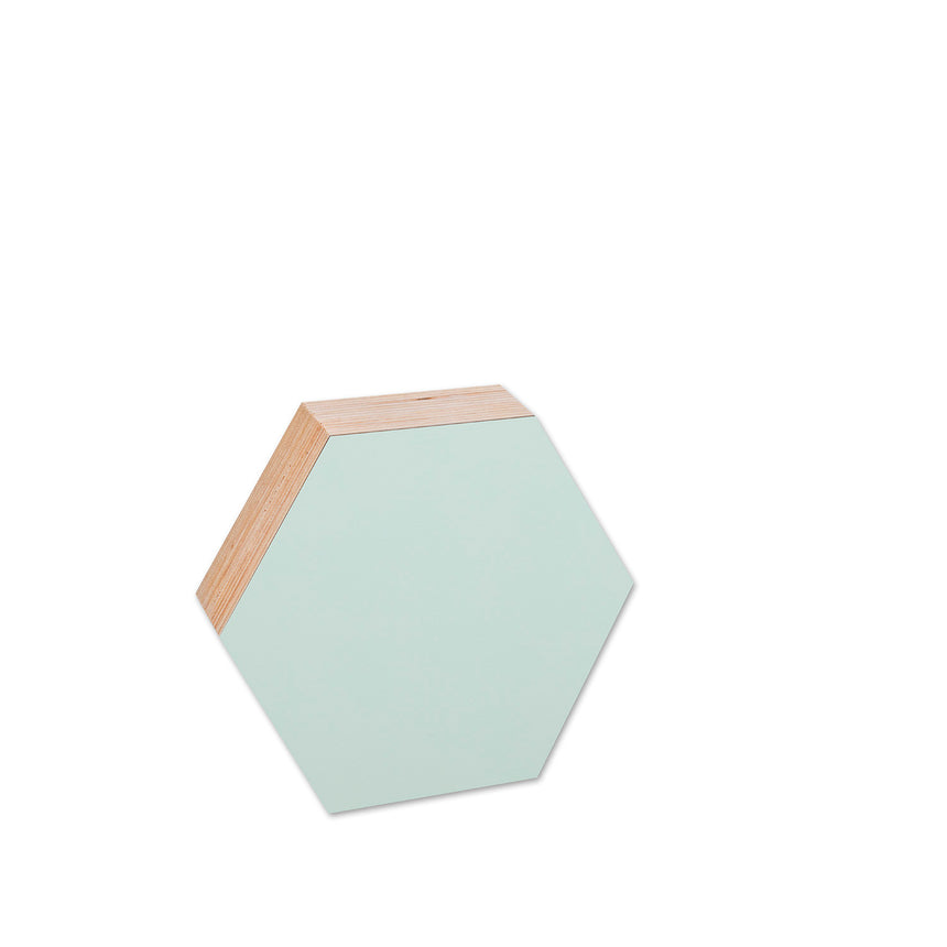 Hexagon Noteboard 26cm, Mint