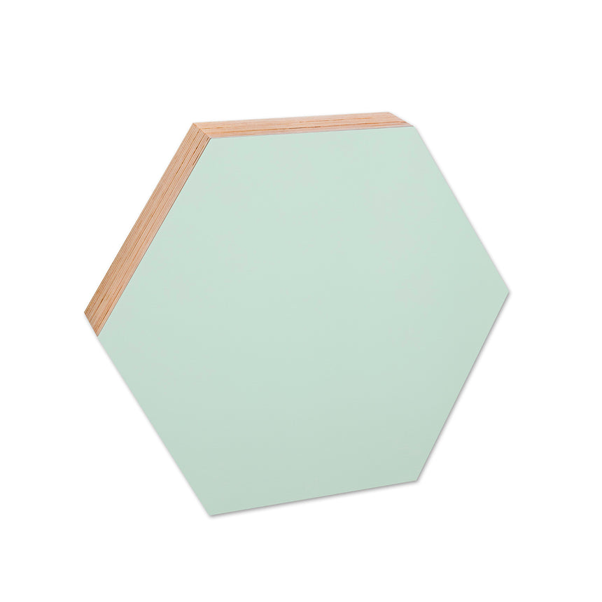 Hexagon Noteboard 41,5cm, Mint