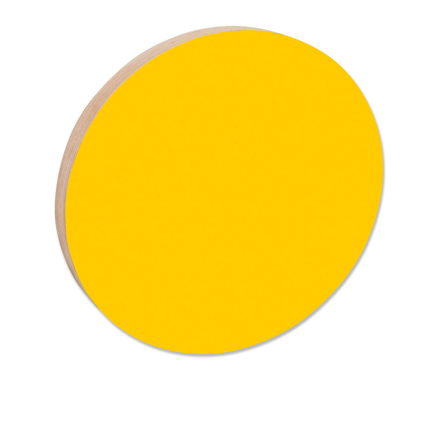 Circle Noteboard 50cm, Yellow