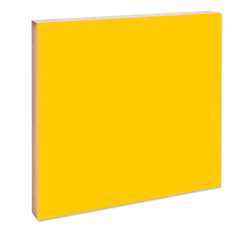 Neliö Muistitaulu 50x50cm, Keltainen