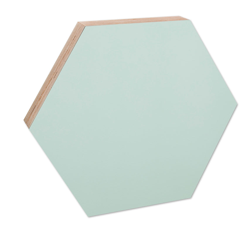 Hexagon Noteboard 52,5cm,Mint